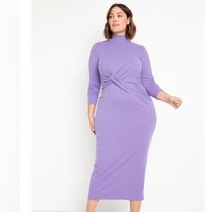 Eloquii Casual Midi Wrap Dress